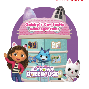Tonieplay Gabby's Dollhouse: Gabby's Cat-tastic Scavenger Hunt Game